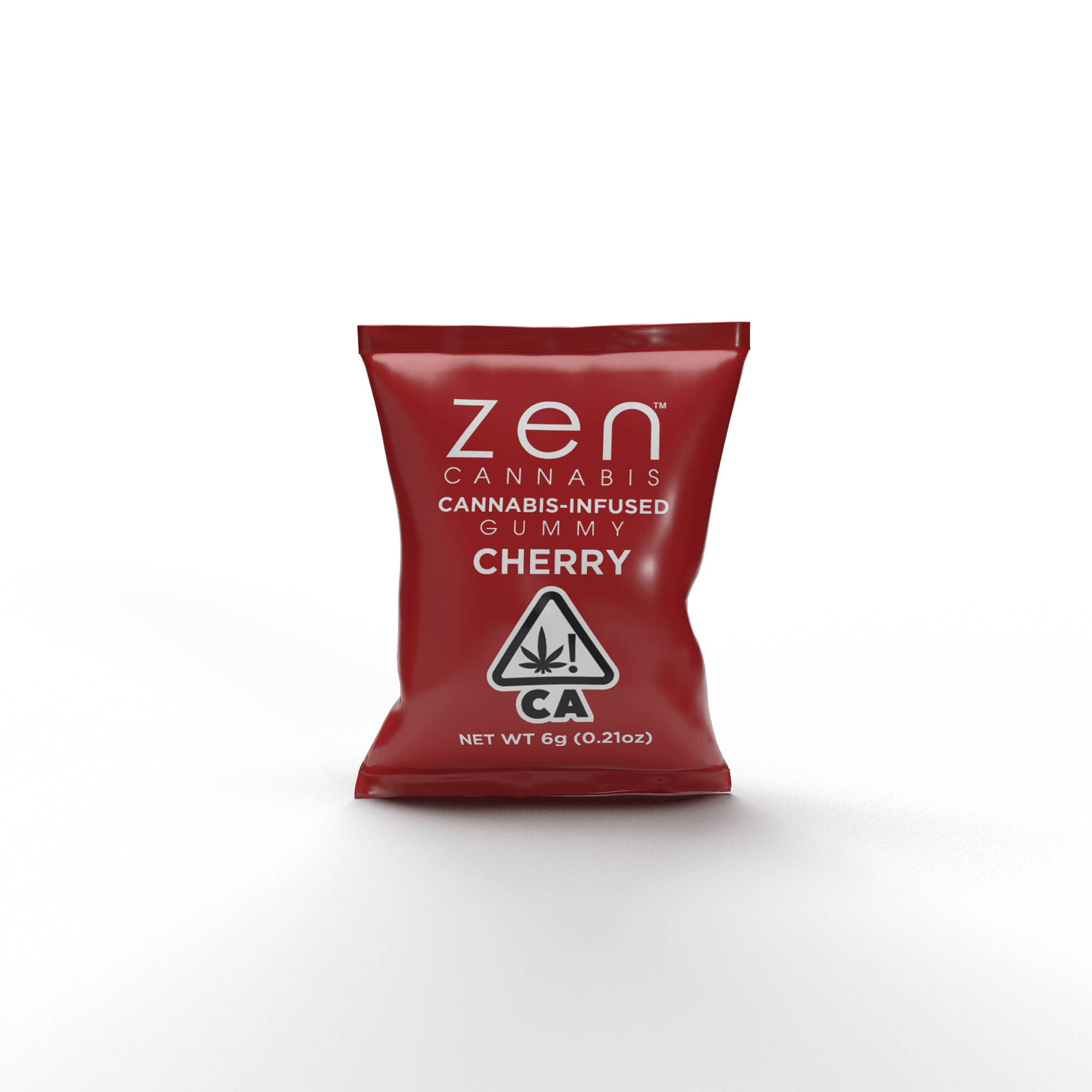 ZEN -Gummy- 1:1 Cherry 100/100mg - ZEN -  - $10 - Edibles