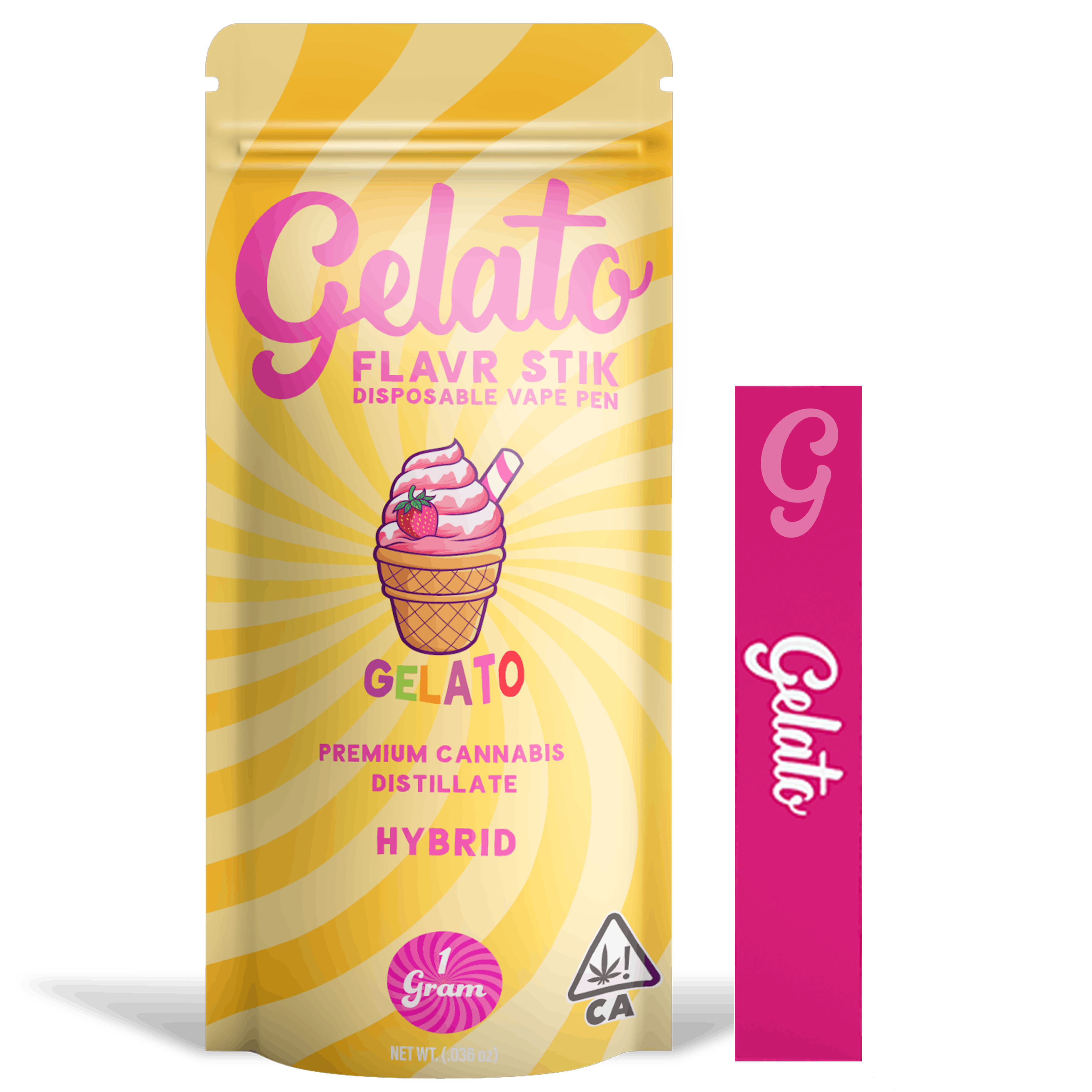 Gelato (H) - Classic 1g AIO *B2G1 EVERYDAY* - Gelato Canna Co. - Gelato (H) - $27 - Cartridges