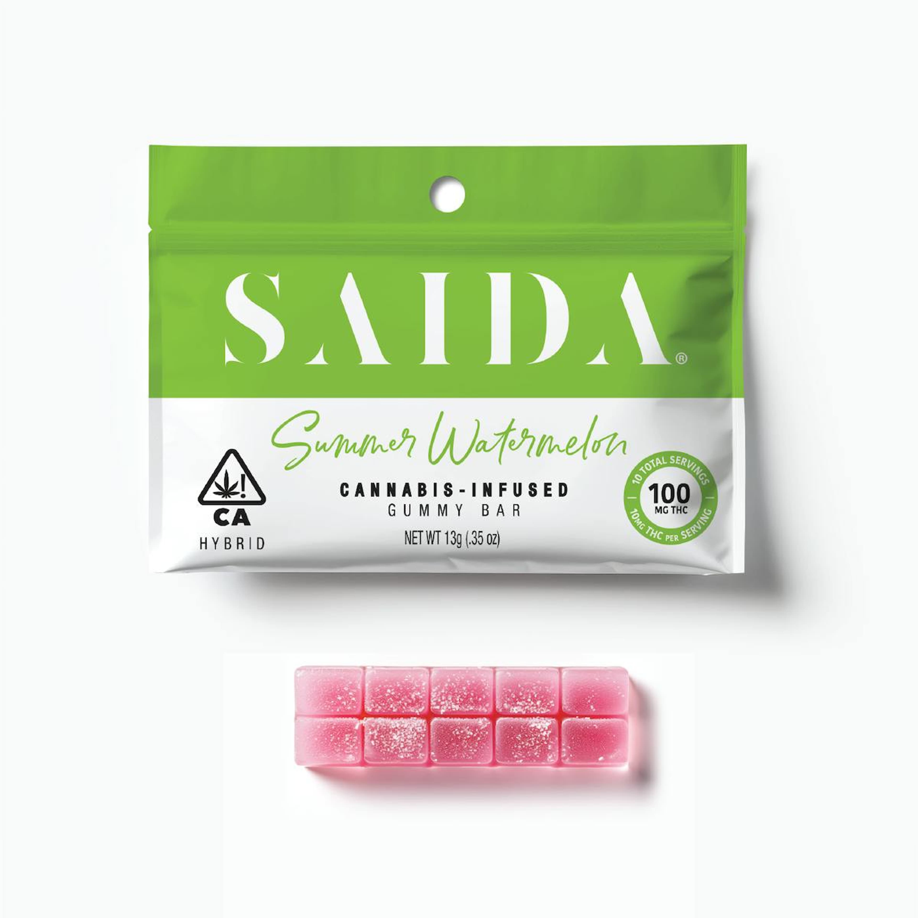 Summer Watermelon - Gummies - Saida - 10 Gummies - $7.99 - Edibles