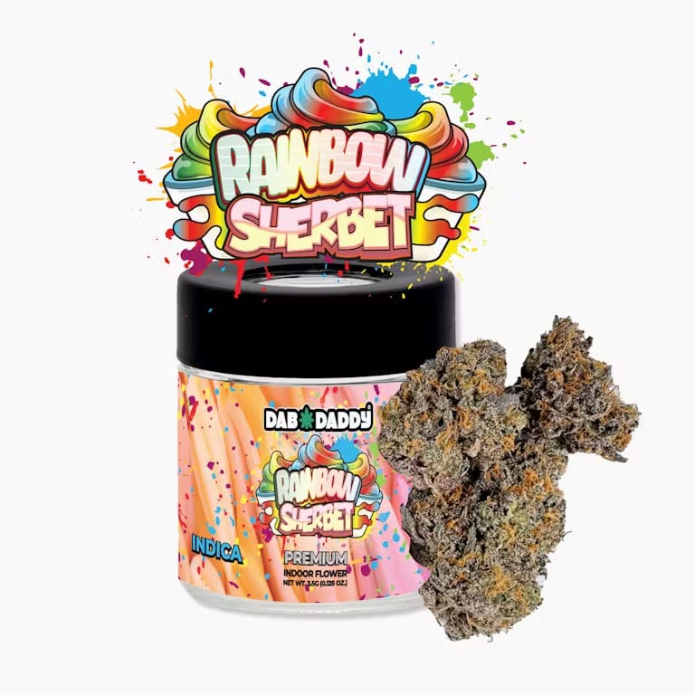 Rainbow Sherbert [3.5g] - Dab Daddy -  - $30 - Flower