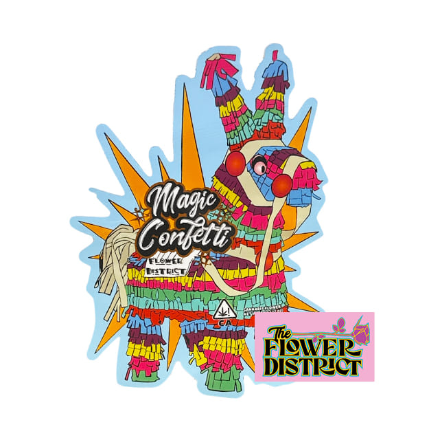 The Flower District - Magic Confetti - 3.5g - Teds Budz -  - $59.99 - Exotic Genetics