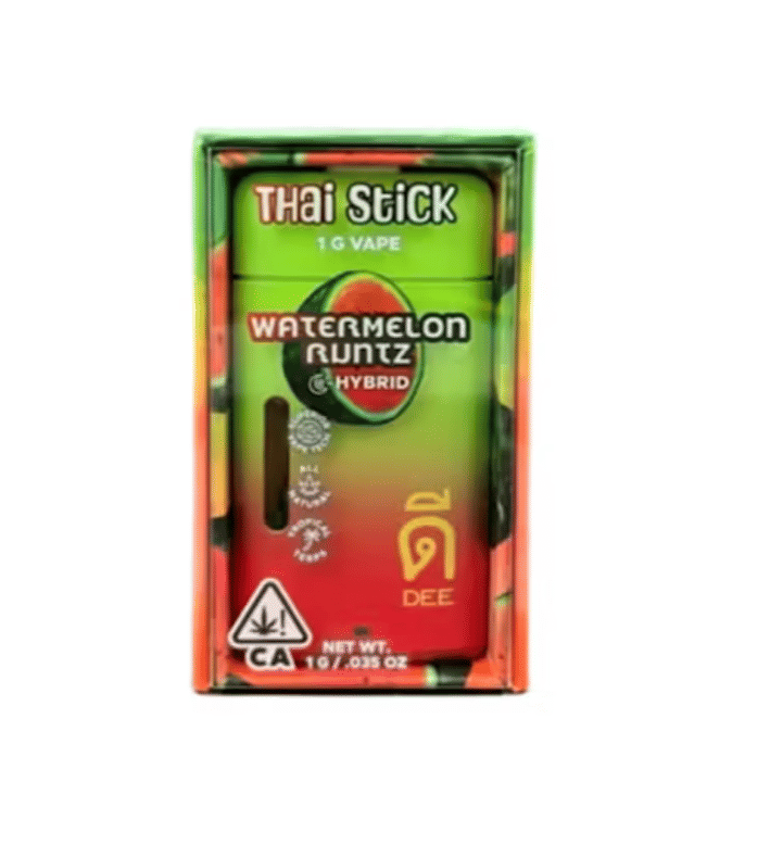 Dee Thai - Vape - 1g - Hybrid - Watermelon Runtz - Dee Thai -  - $36 - Concentrates