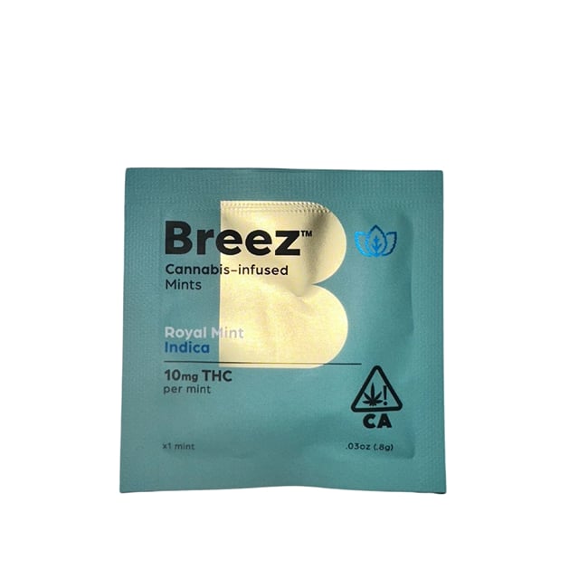 Breez | Indica Royal Mint | 10mg | Single