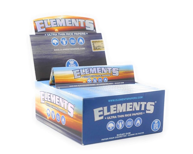 Elements - Ultra Thin Rolling Papers - King Size