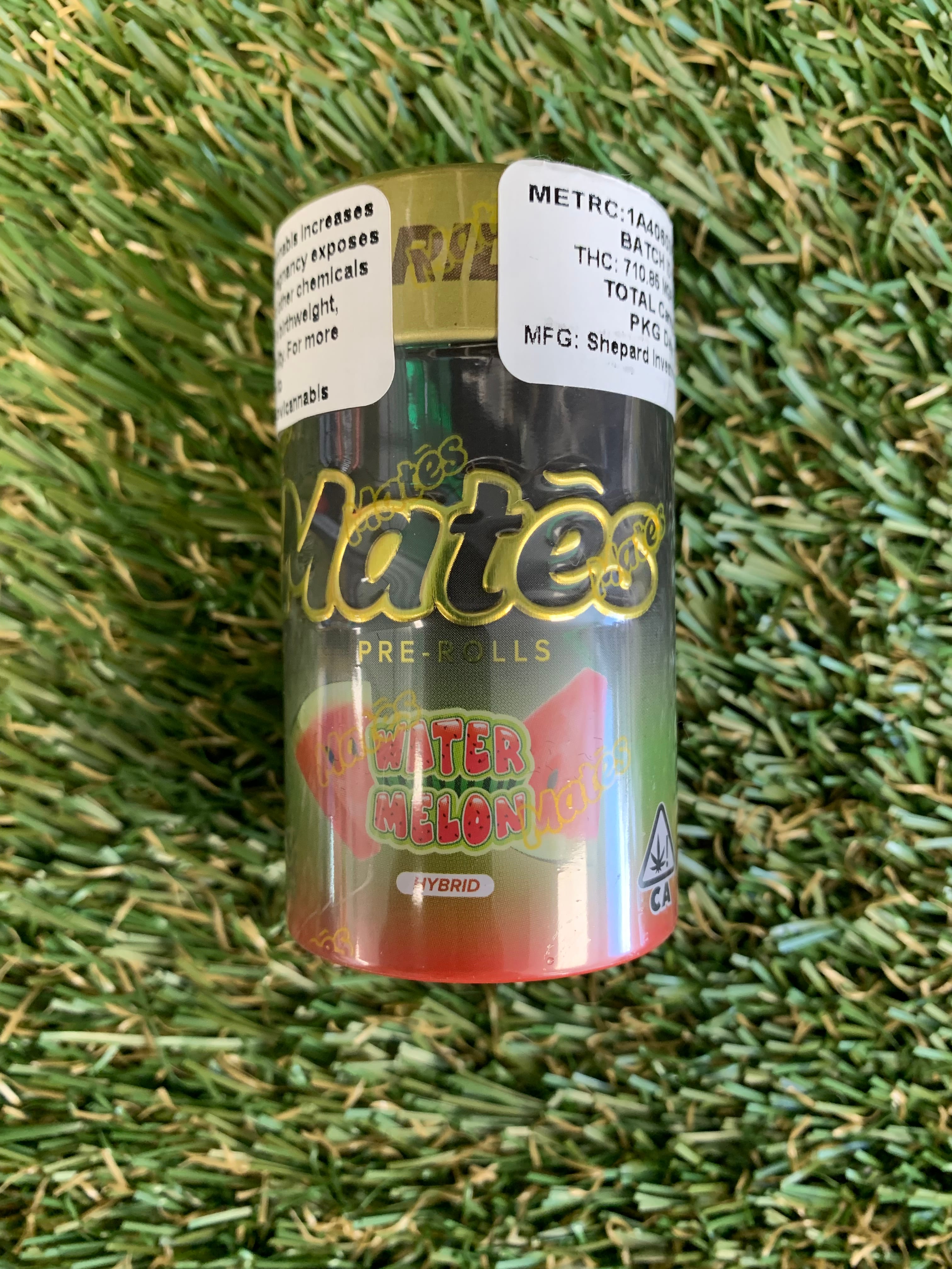 WATERMELON OG 0.6G 5PK - MUHA MEDS -  - $21.50 - Pre-Roll Infused