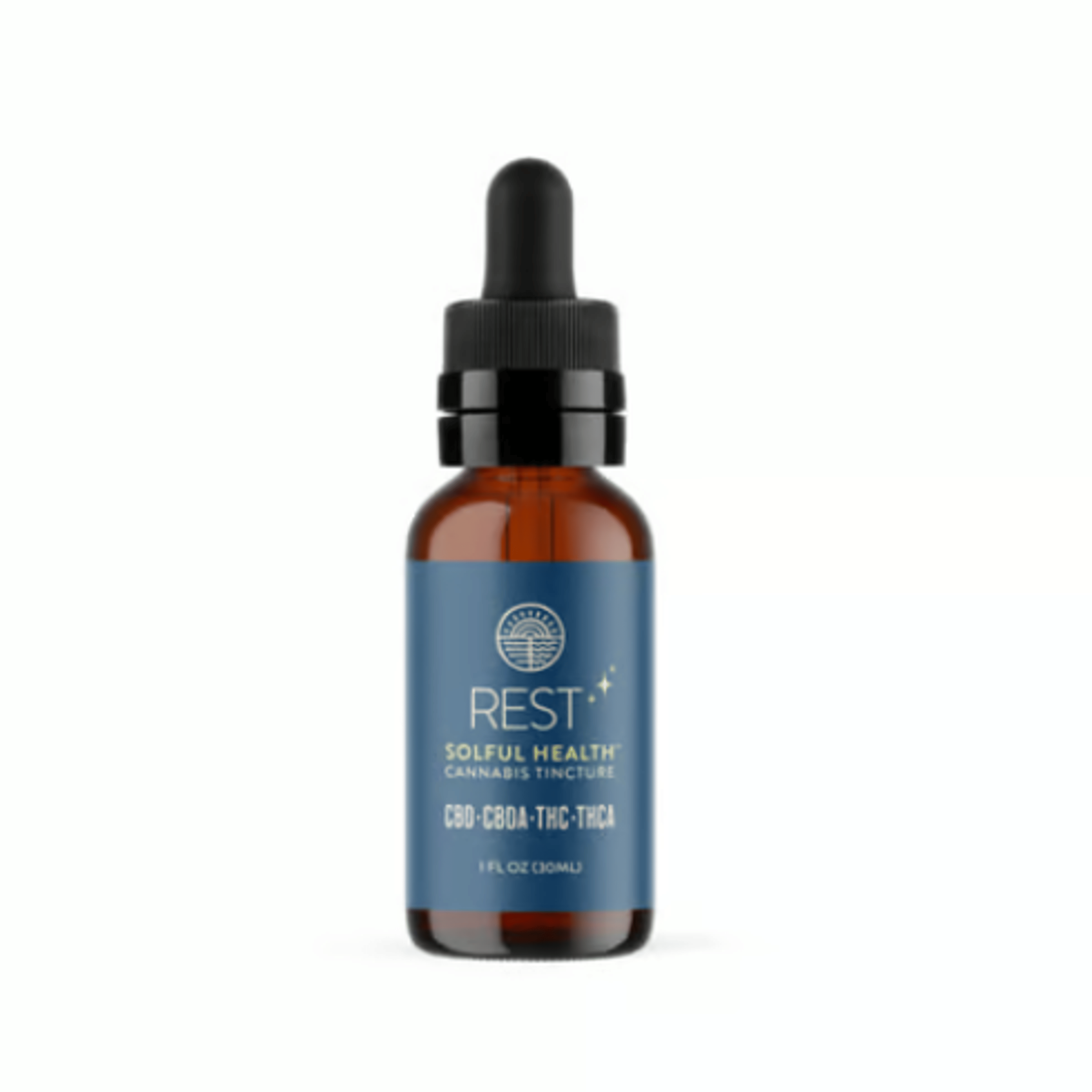 Rest Tincture 30ml - CBD: CBDA:THC:THCA - Solful - - $60.99 - Tincture