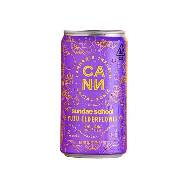 CANN - Yuzu Elderflower - 6 Pack