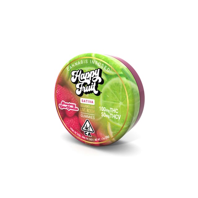 Strawberry Lifted Limeade Live Rosin MC Gummies 10pk