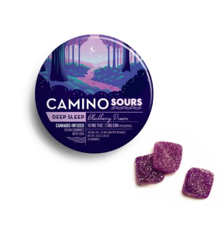 Sour Blackberry Dream 1:1:1 Gummies