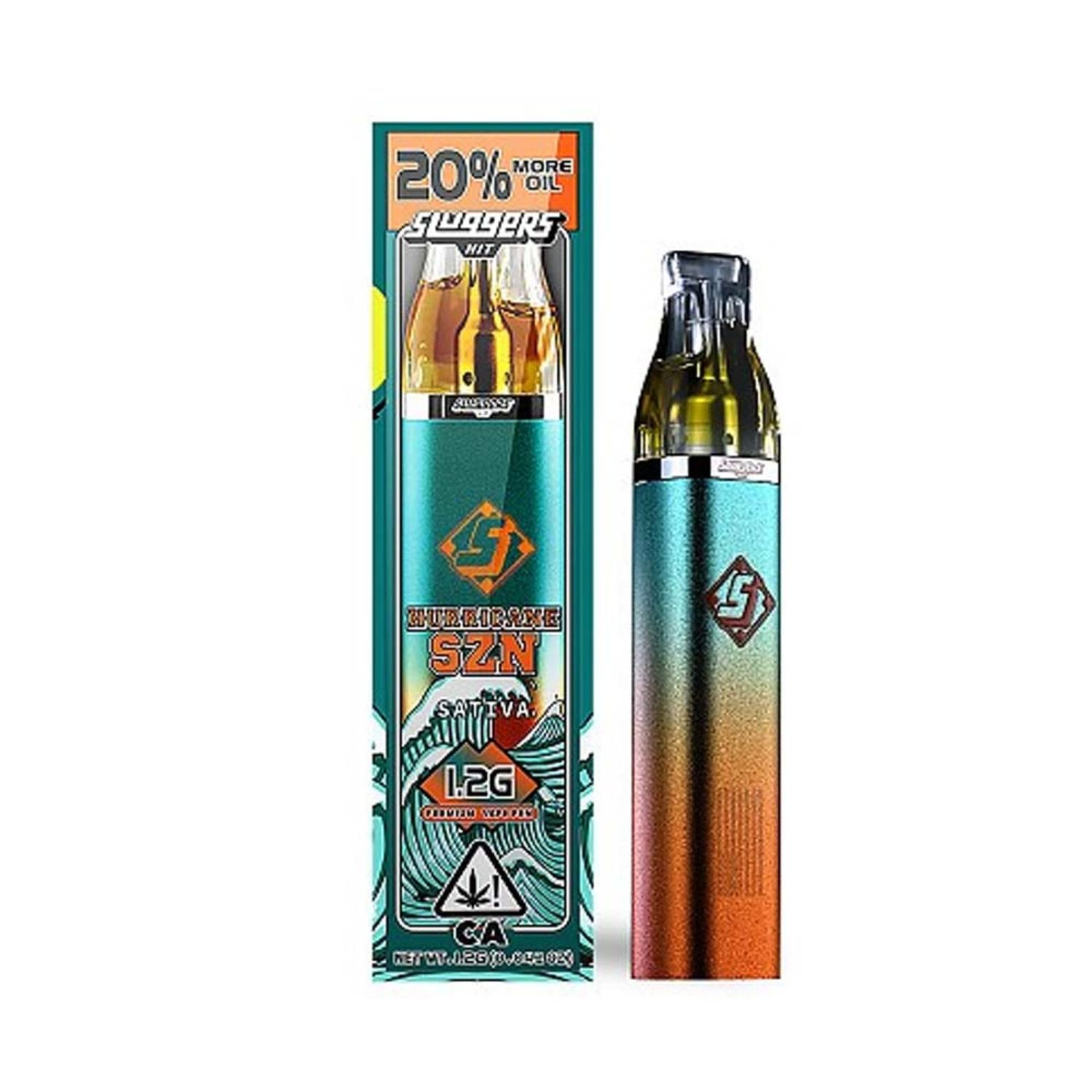 Hurricane SZN Live Resin Diamonds AIO 1.2g - Sluggers Hit - - $32.74 - Vapes
