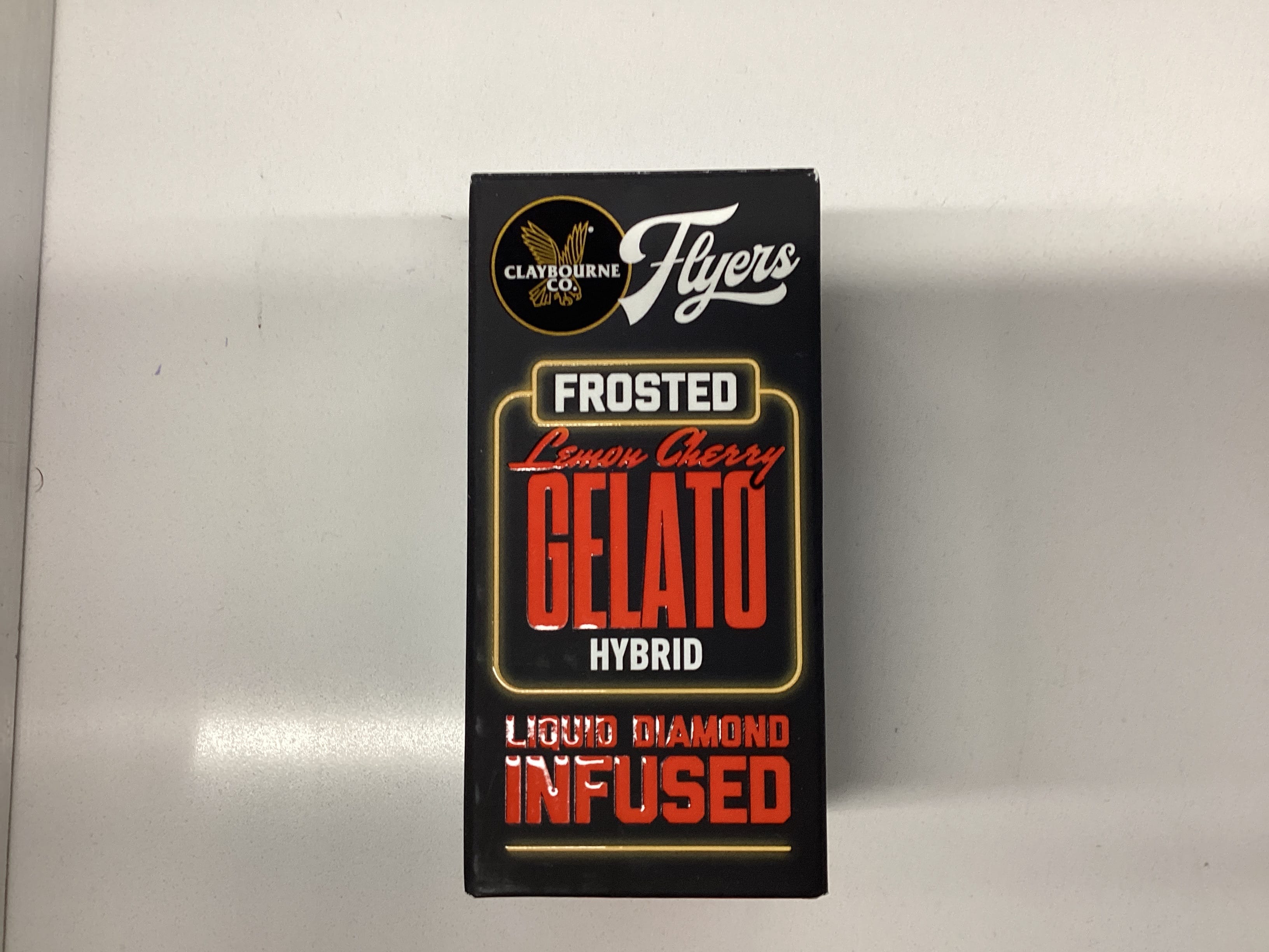 Frosted Flyers: Lemon Cherry Gelato 5PK Infused Prerolls - Claybourne -  - $24.75 - Pre-Rolls