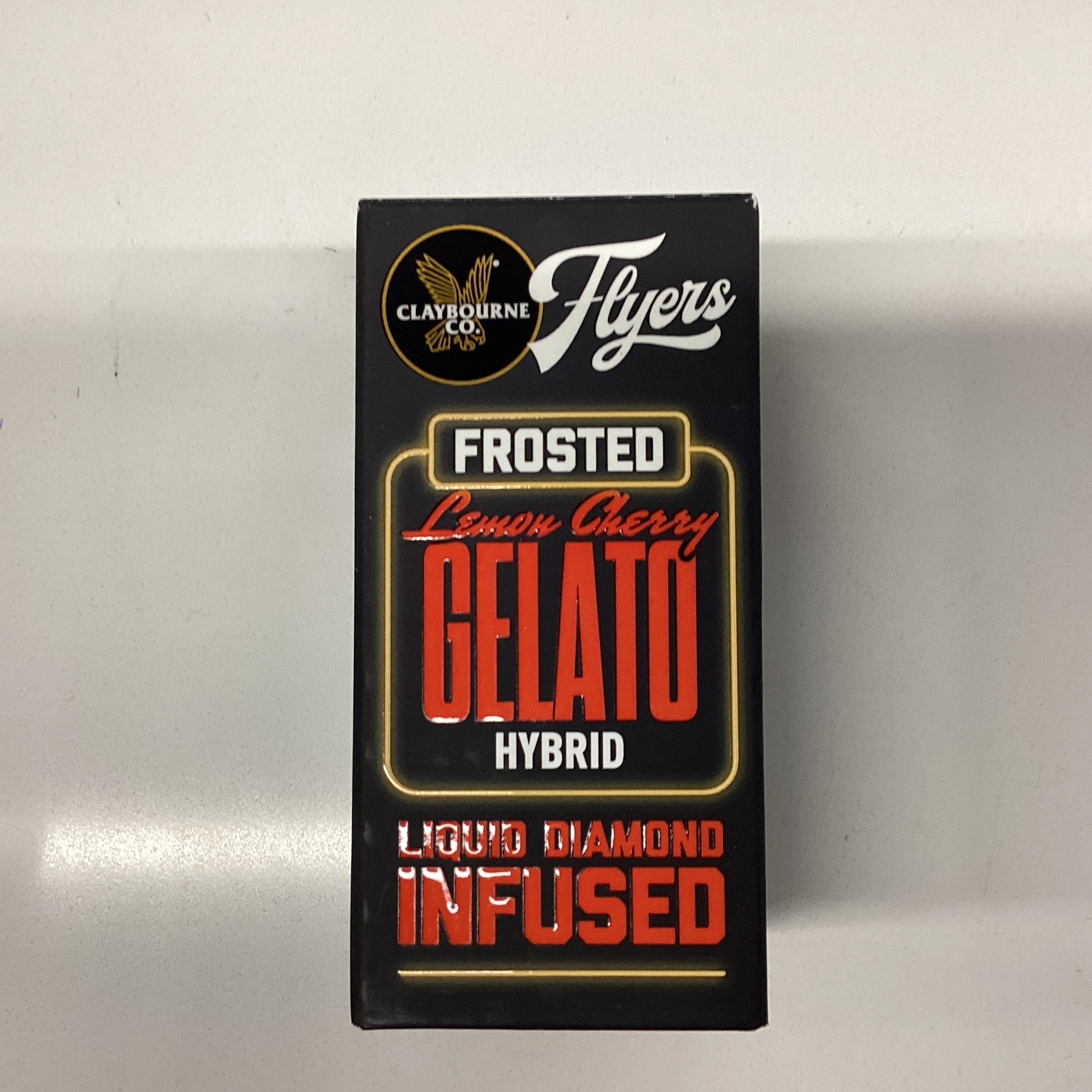 Frosted Flyers: Lemon Cherry Gelato 5PK Infused Prerolls - Claybourne - - $24.75 - Pre-Rolls