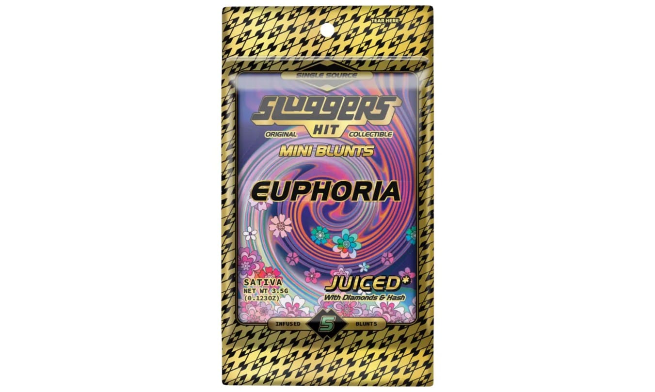 Sluggers - Mini Blunts Euphoria Infused 5 Pack 3.5g - Sluggers Hit - Sluggers - Mini Blunts Euphoria Infused 5 Pack 3.5g - $60 - Pre-Roll
