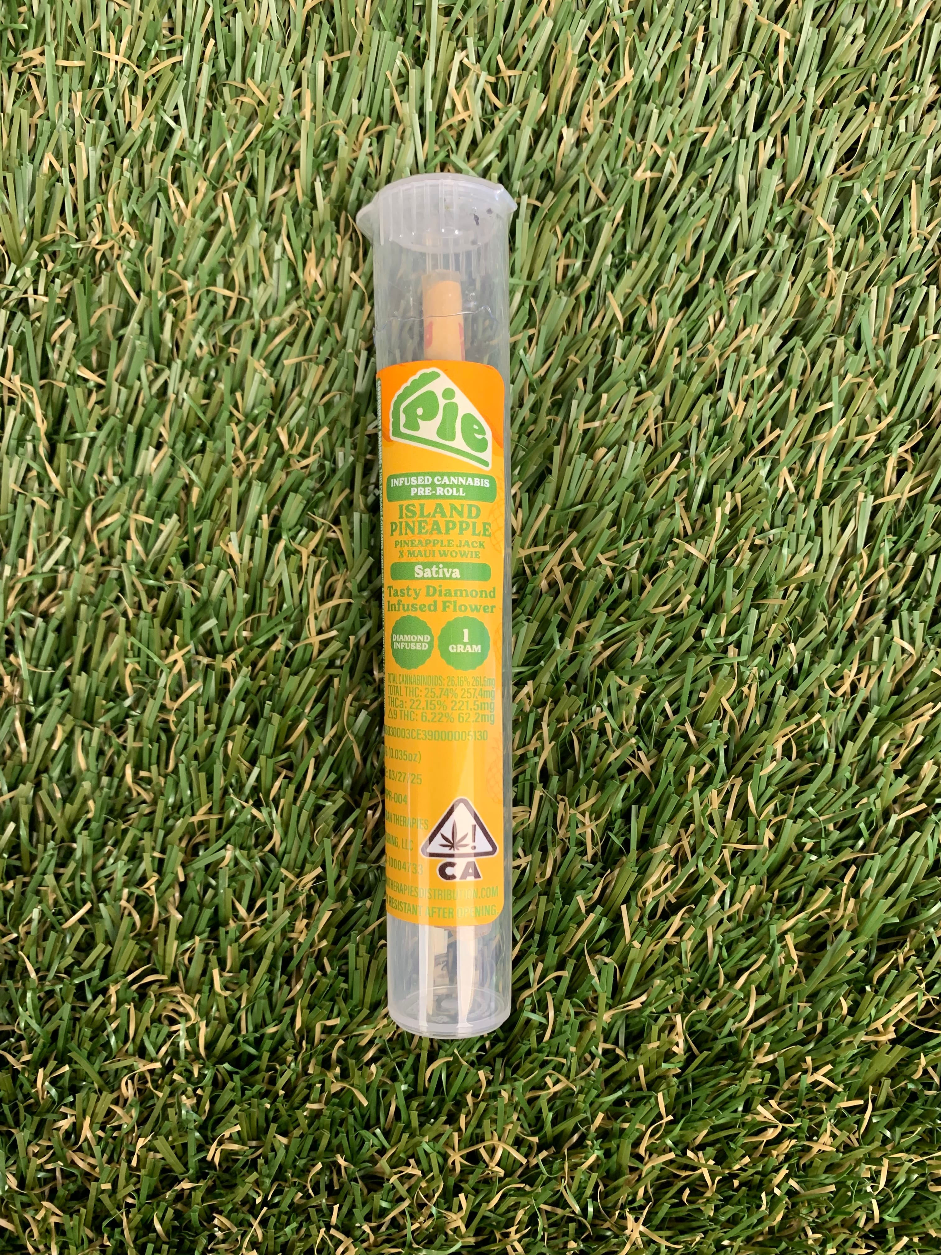 ISLAND PINEAPPLE 1G INFUSED - PIE -  - $4.83 - Pre-Roll Infused