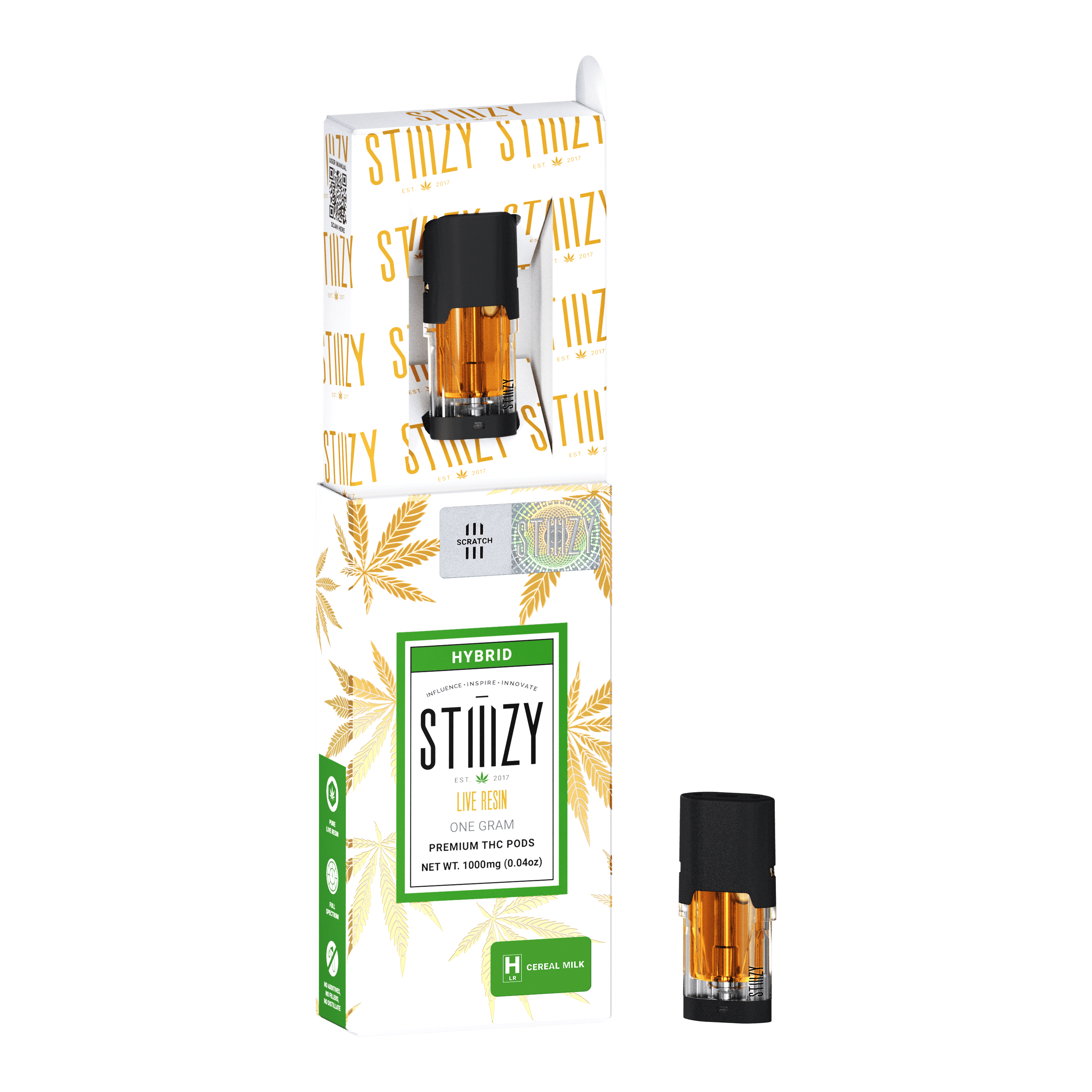 Stiiizy - CEREAL MILK 1G Live Resin Pod - Stiiizy - - $45 - Pods