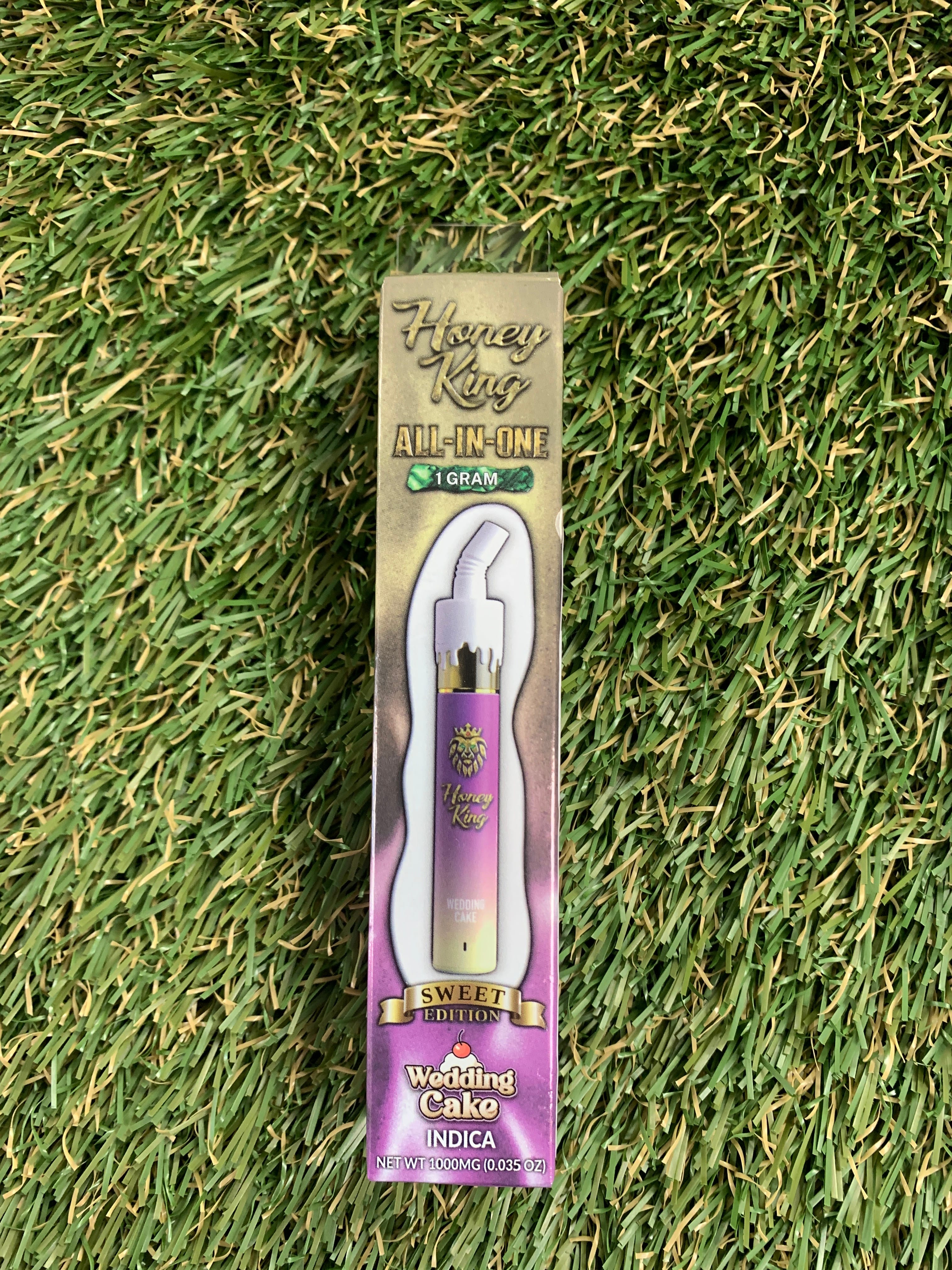 WEDDING CAKE 1G DISP - HONEY KING -  - $18 - Vape Cartridge