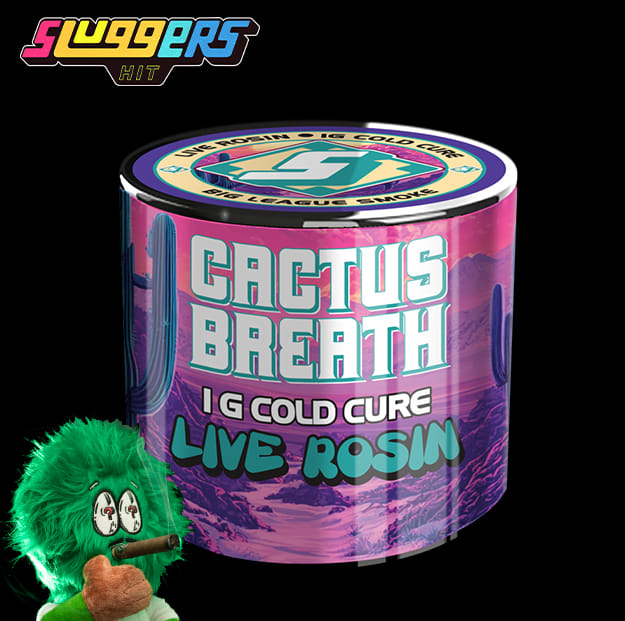 Sluggers - Cactus Breath - Cold Cure Rosin - 1g - Sluggers - Concentrate - $35.99 - Concentrates