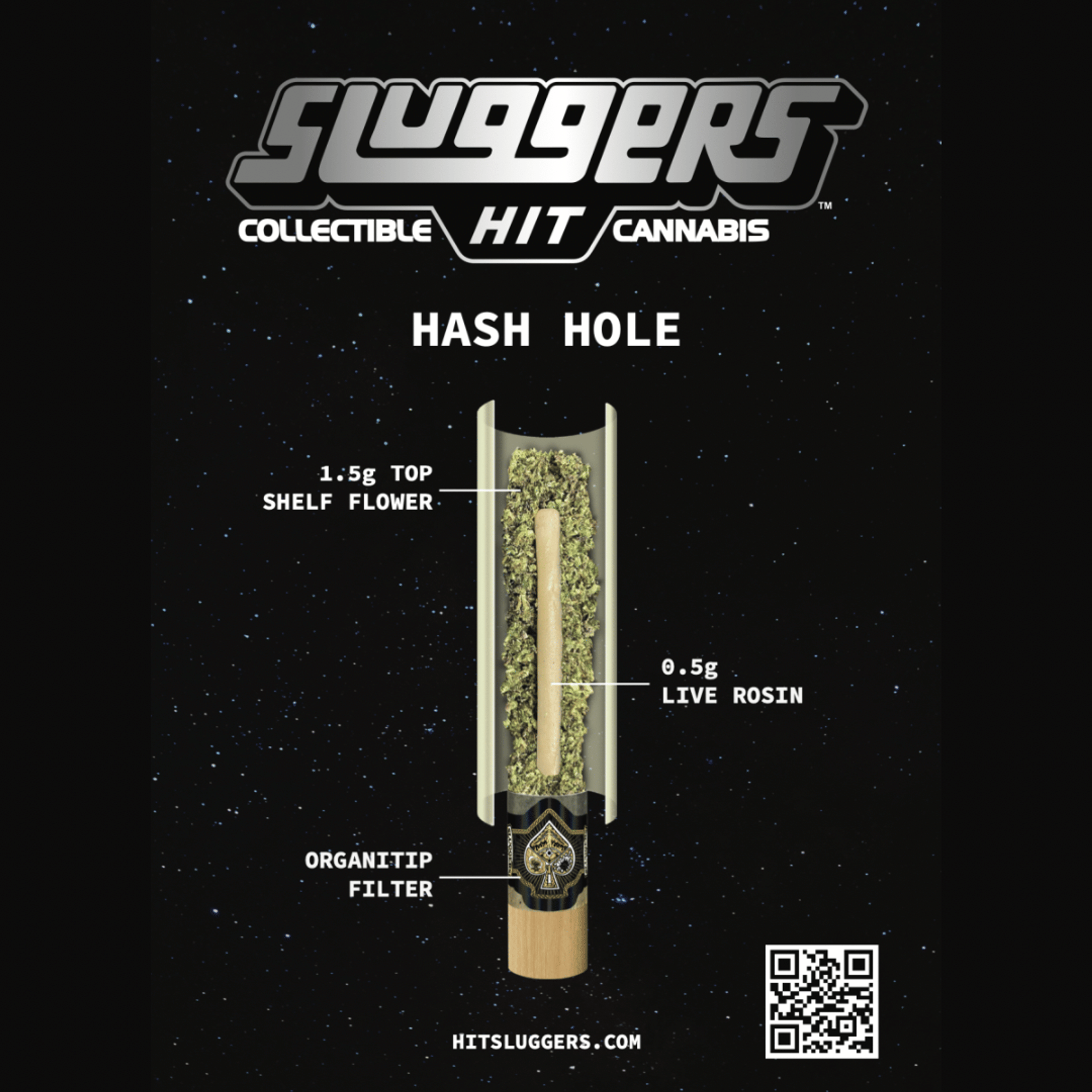 EUPHORIA X HURRICANE SZN 2G HASHHOLE - SLUGGERS - - $29 - Pre-Rolls