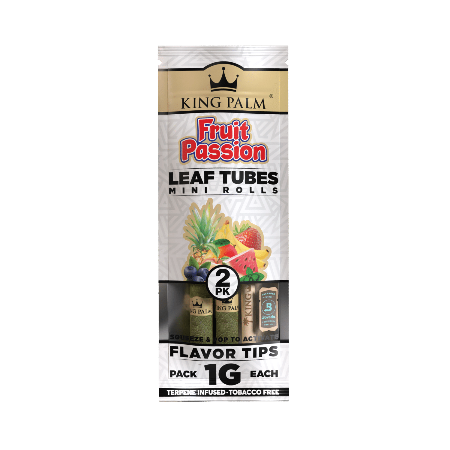 Fruit Passion Palm Leaf Wrap - 2 Pack - King Palm - 2 Pack Mini - $2.75 - Papers/Accessories