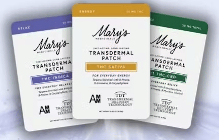 Mary's Medicinals Transdermal Patches Single - Marys Medicinals - CBD/THC - $12 - Topicals