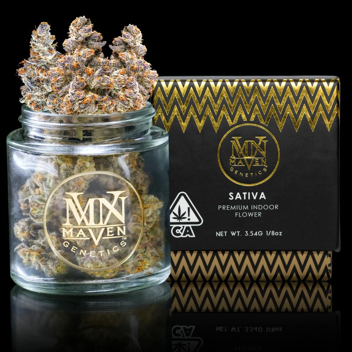 Orange Sapphire - Maven Genetics - Eighth - $36 - Flower