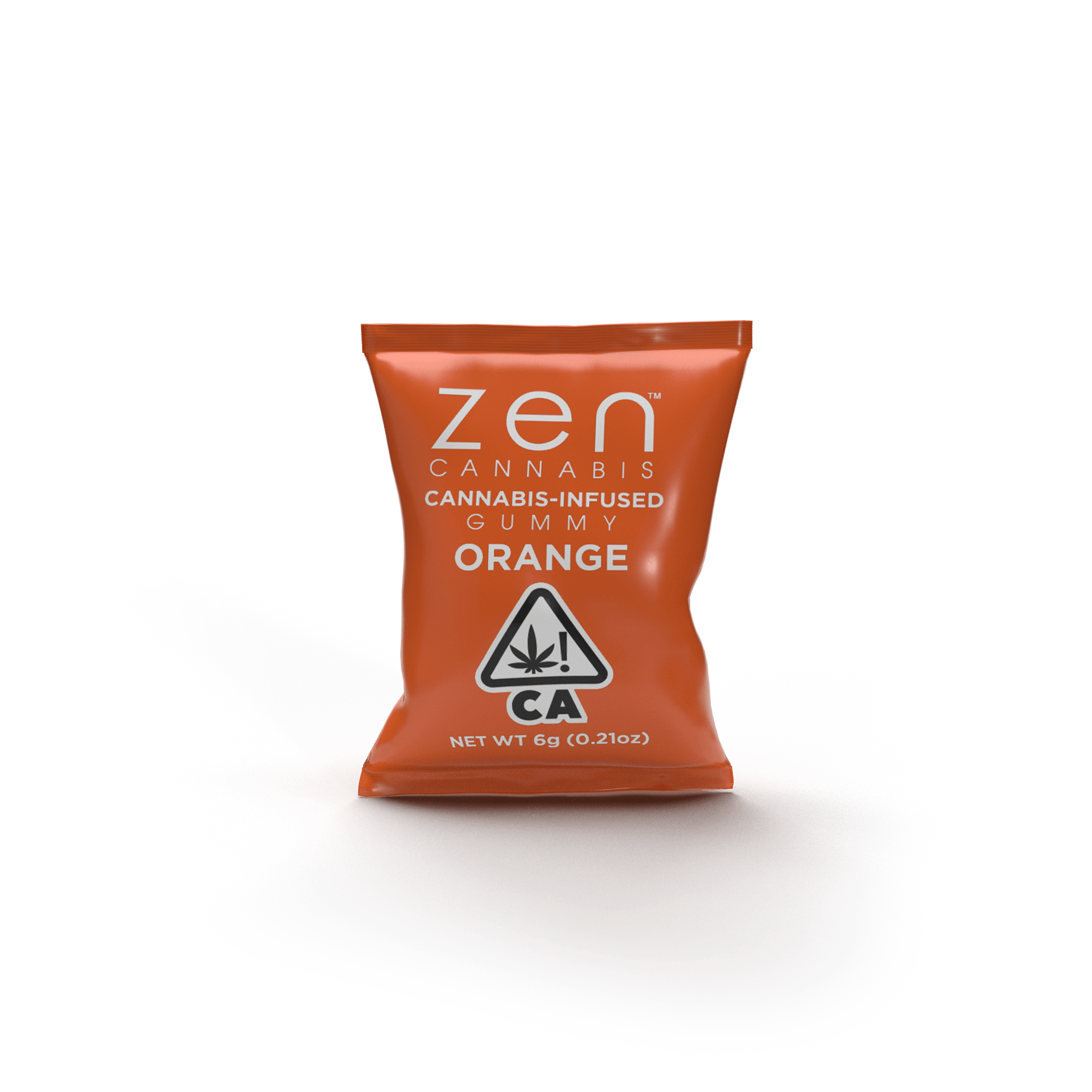 1:10 Orange THC:CBD - 10mg THC + 100mg CBD - Zen Cannabis - null - $14 - Edibles