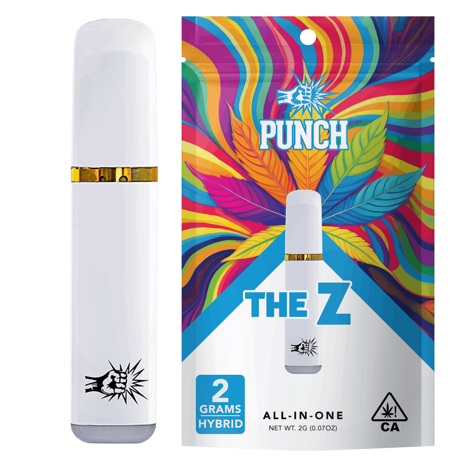 The Z Distillate AIO (2g) Hybrid - Punch Edibles & Extracts -  - $25.21 - Vapes