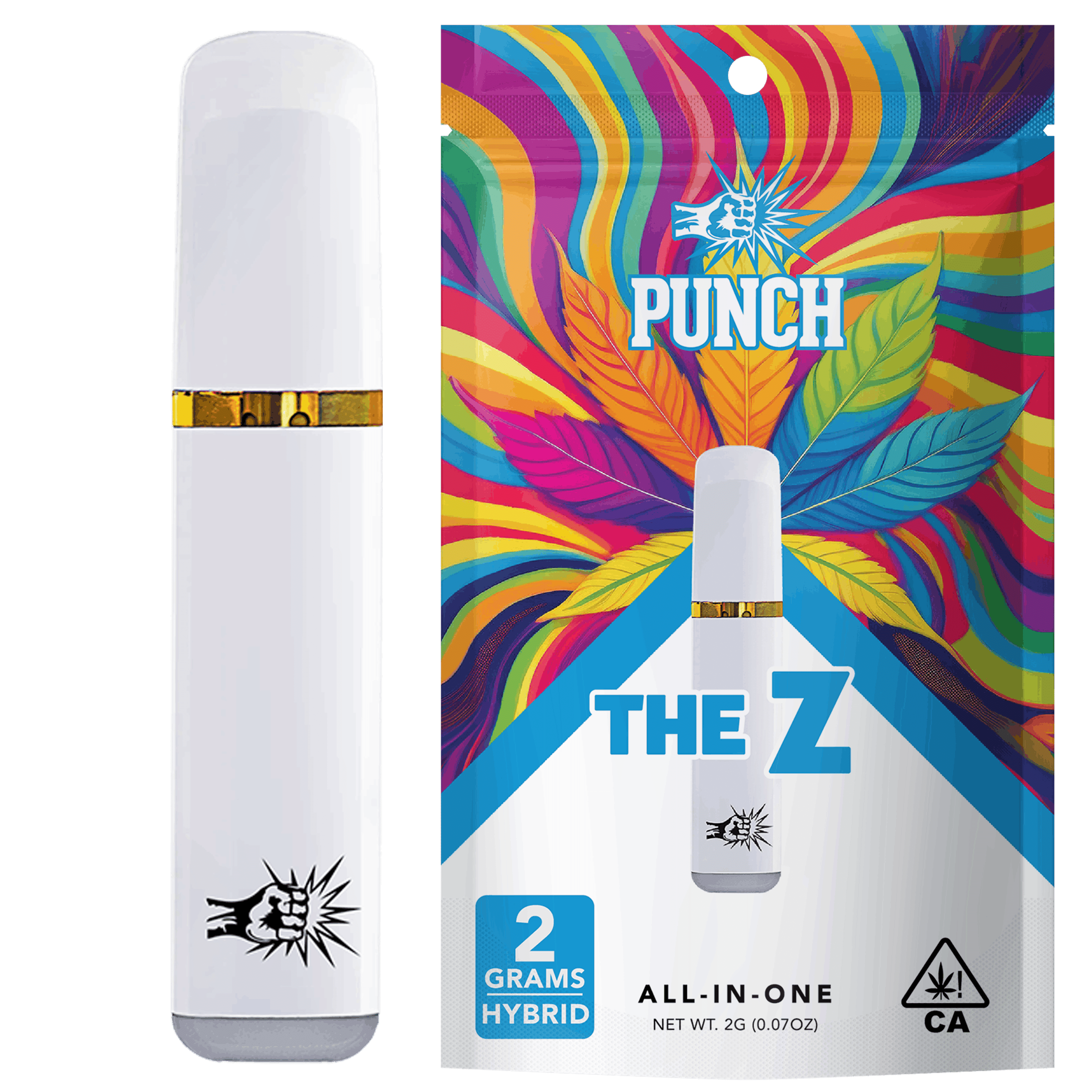 The Z Distillate AIO (2g) Hybrid - Punch Edibles & Extracts - - $25.21 - Vapes