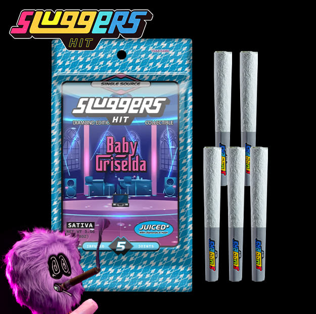 Sluggers - Baby Griselda - Diamond Edition - Infused Pre-Rolls (5 Pack) - 3.5g - Sluggers - 5 Pack - $35.99 - Pre-Rolls