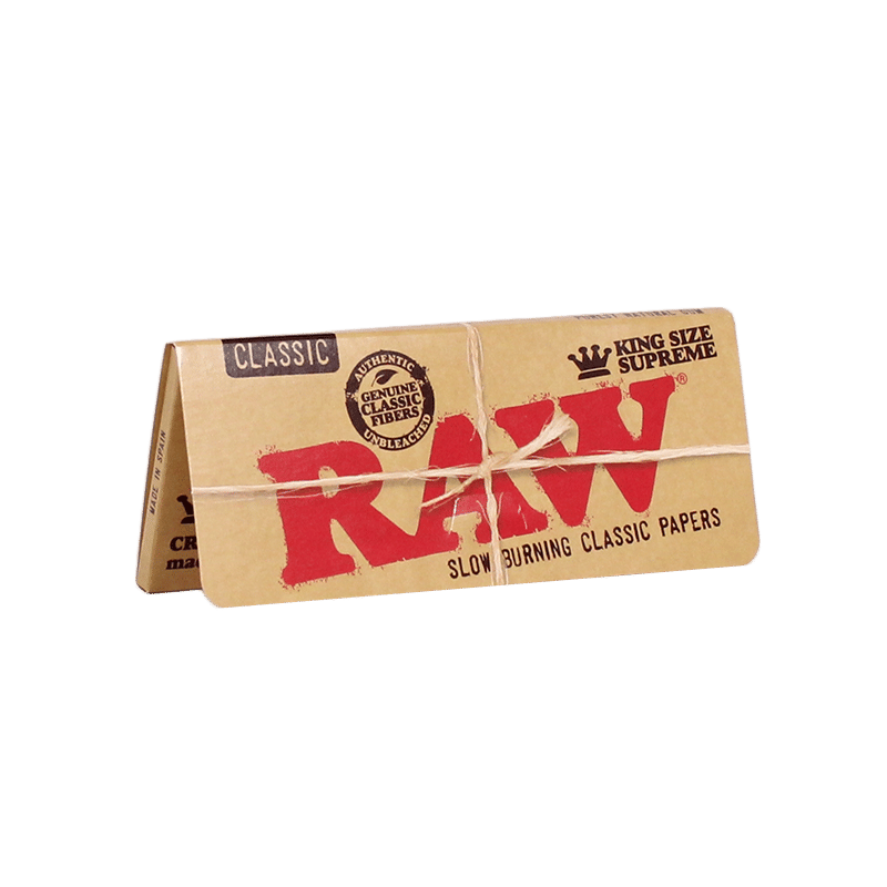 RAW - King-Size Rolling Papers - Creaseless Supreme - Raw - Pack - $4 - Accessories
