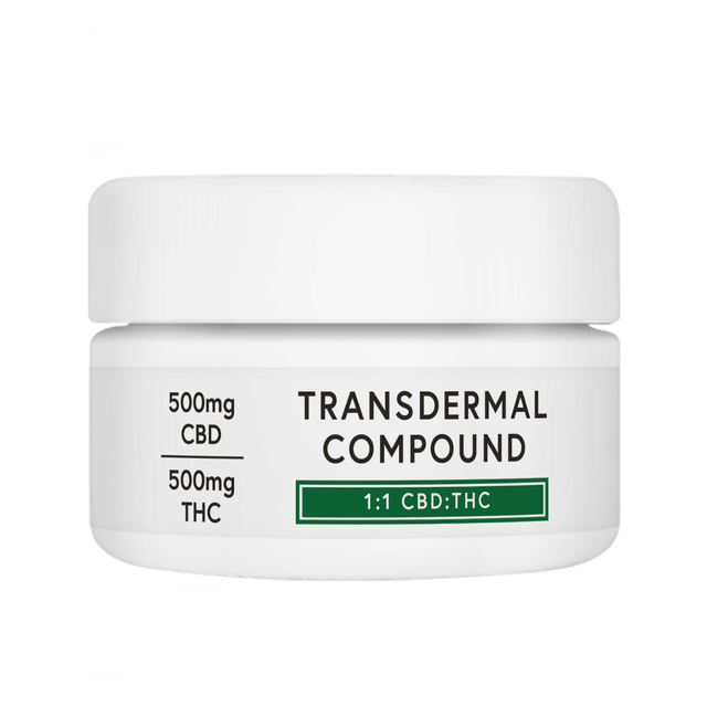 Mary's Medicinals Transdermal Compound - Relief (500mg CBD:500mg THC) (1oz) *NEXTDAY DELIVERY ONLY*