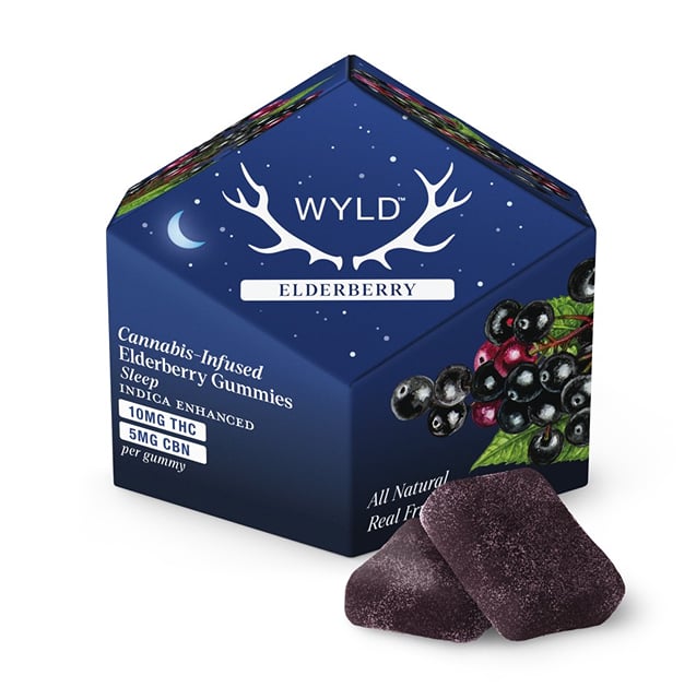 ELDERBERRY CBN + SLEEP GUMMIES | 2:1 THC:CBN | WYLD