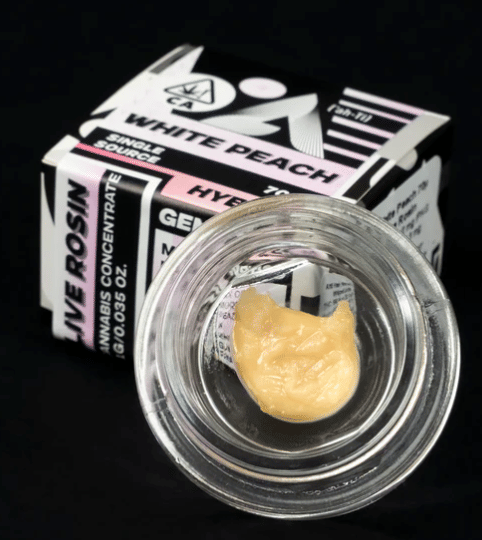 Ahti  Whipped Live Rosin - Ahti - White Peach 70µ (H) - $50 - Concentrates
