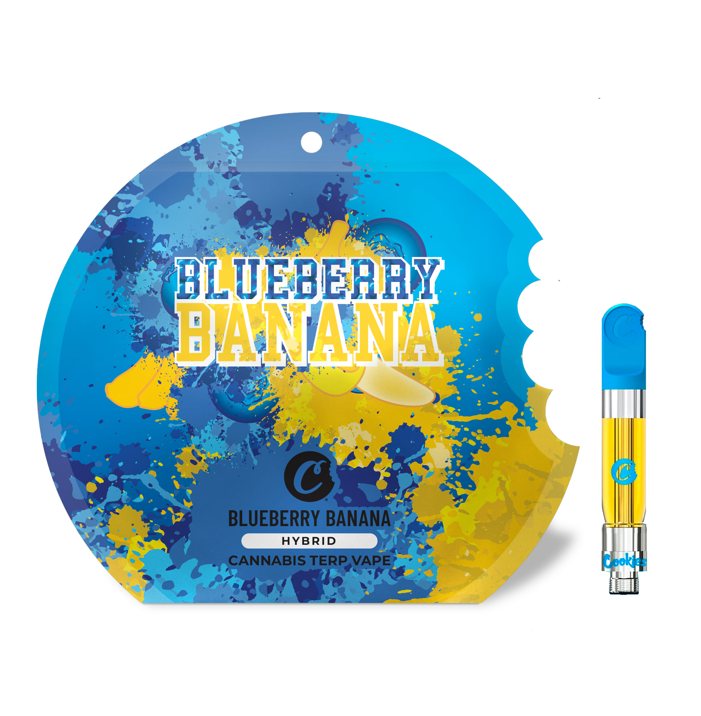 Blueberry Banana (H) Cartridge - 1g - Cookies Brand - Blueberry Banana (H) - $27.50 - Cartridges