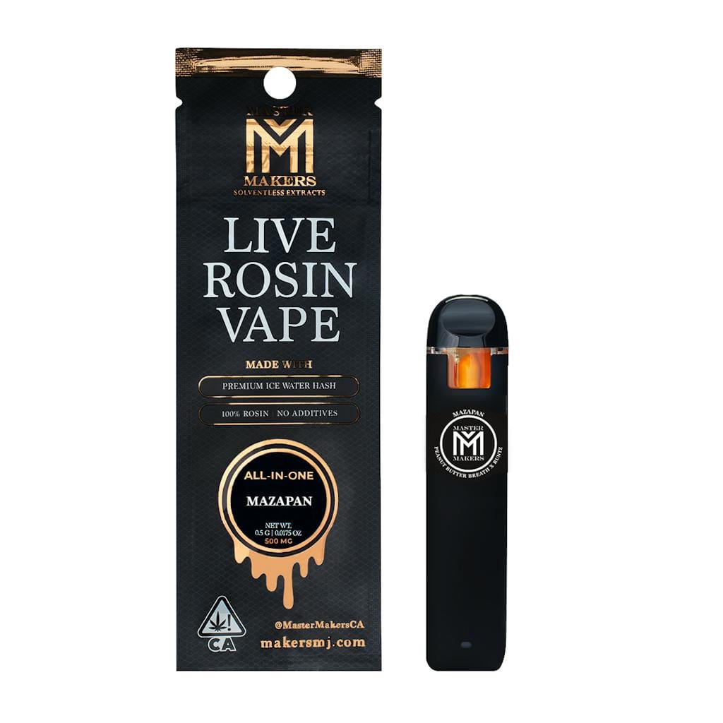 MAZAPAN .5G ROSIN RESERVE AIO - MASTER MAKERS -  - $51.50 - Vape