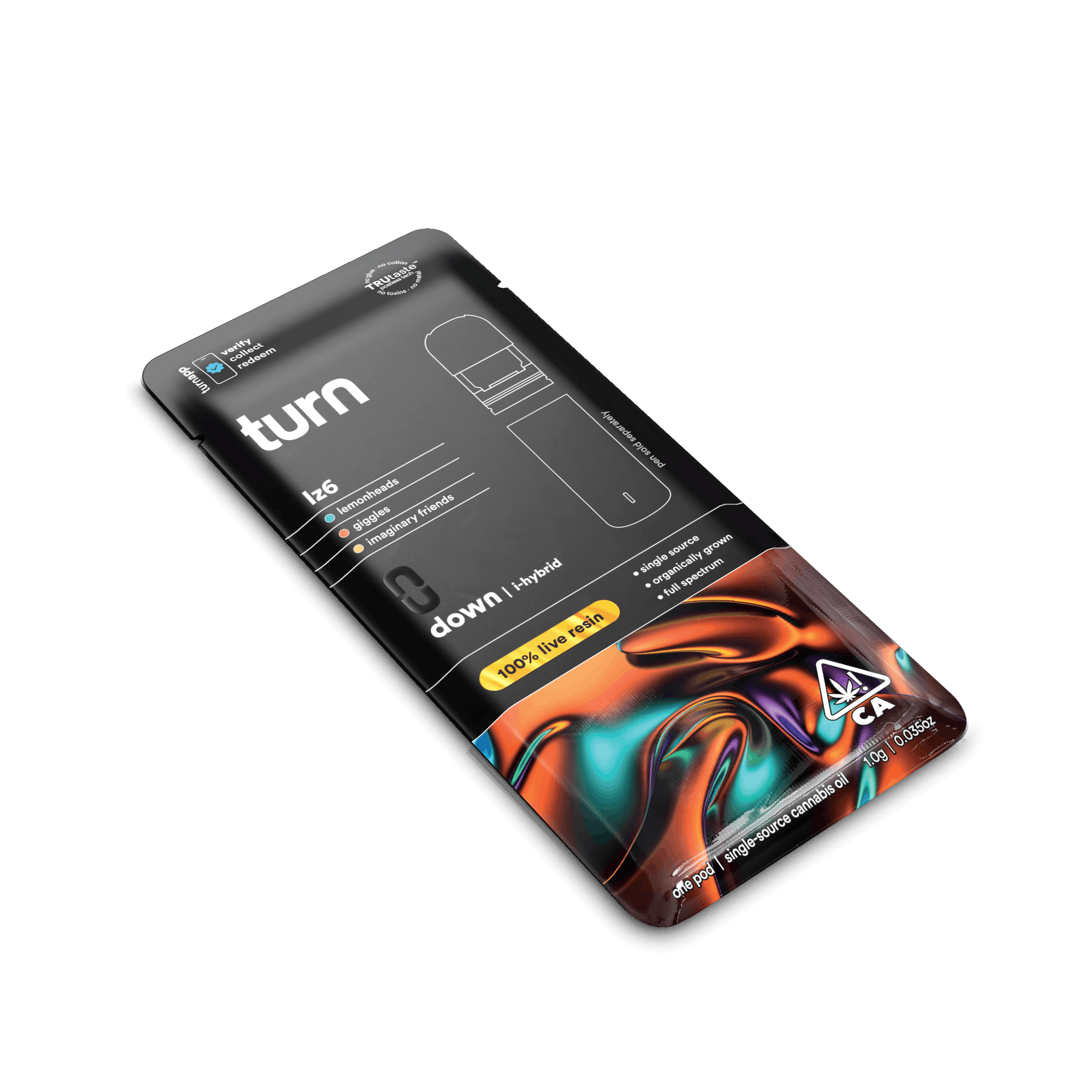 LZ6 1g Live Resin Pod - turn -  - $39 - Vape Pod