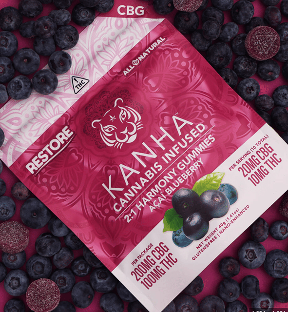 NANO Harmony Acai Blueberry 2:1 Gummies