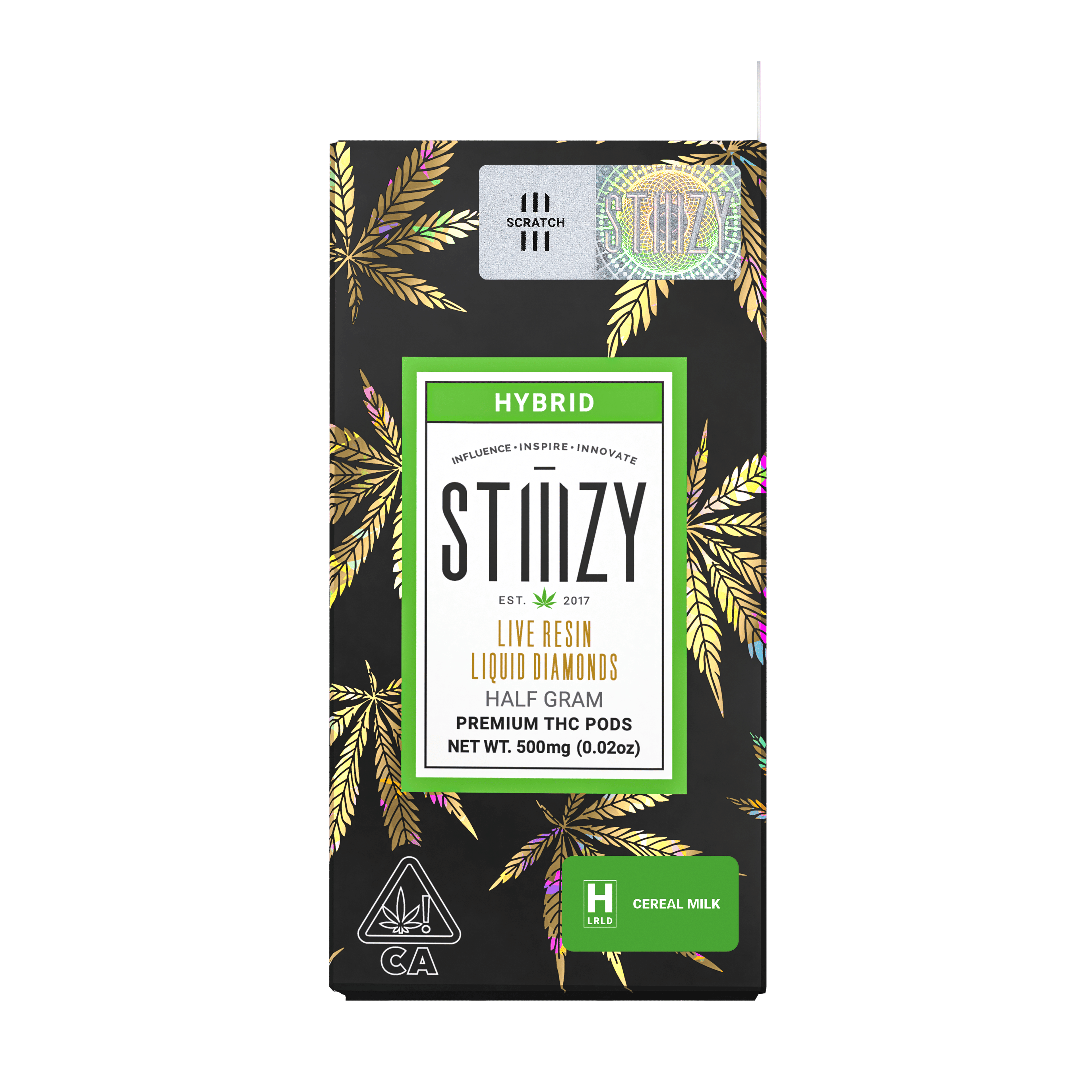 Cereal Milk - Live Resin - Liquid Diamonds Pod - STIIIZY - Half Gram - $12.99 - Pods (STIIIZY + PlugPlay + PAX + Left Coast)