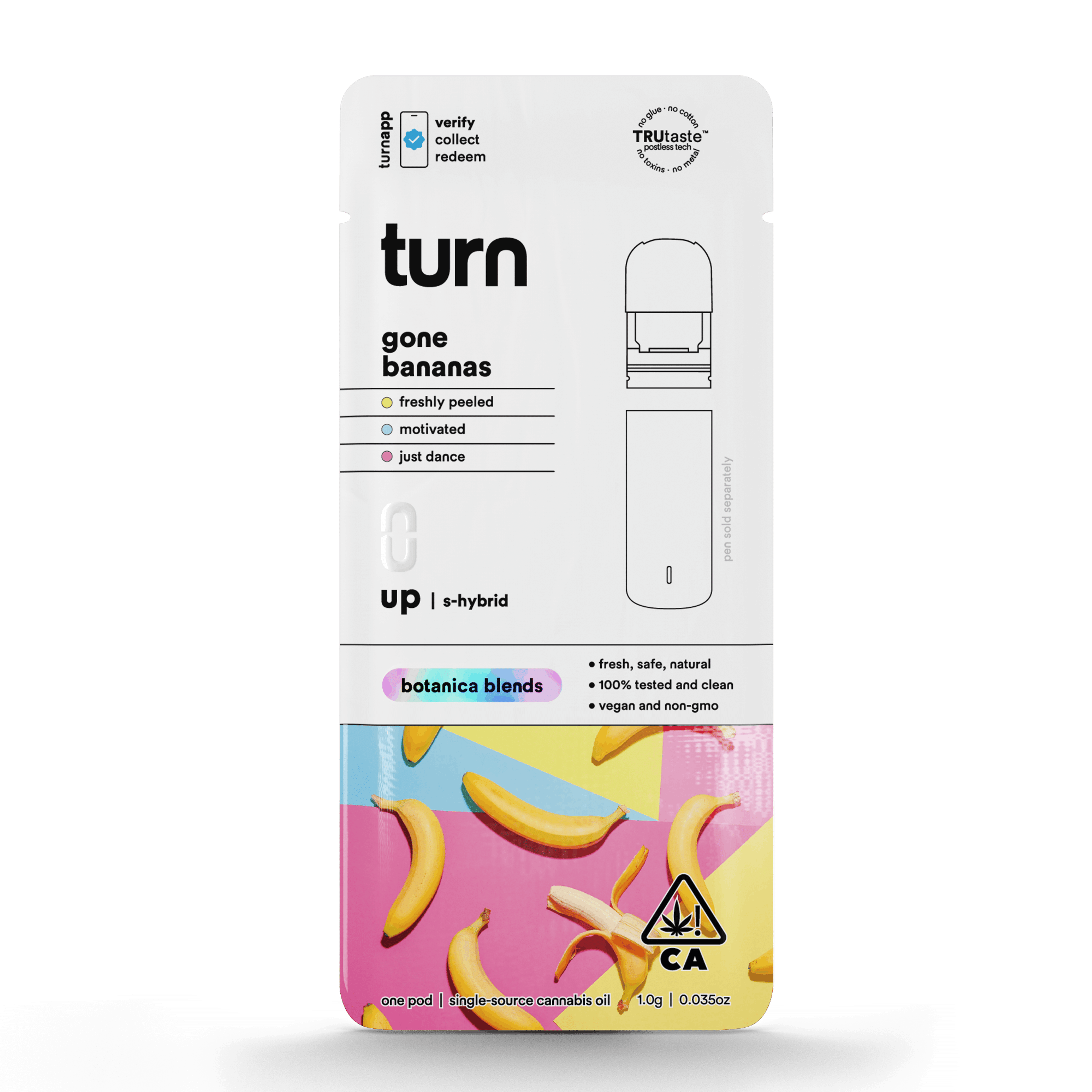 Gone Bananas 1g pod - Turn - - $25.21 - Vapes