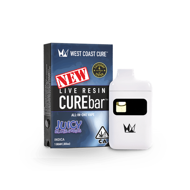 Juicy Blueberries | 1g Live Resin CUREbar AIO
