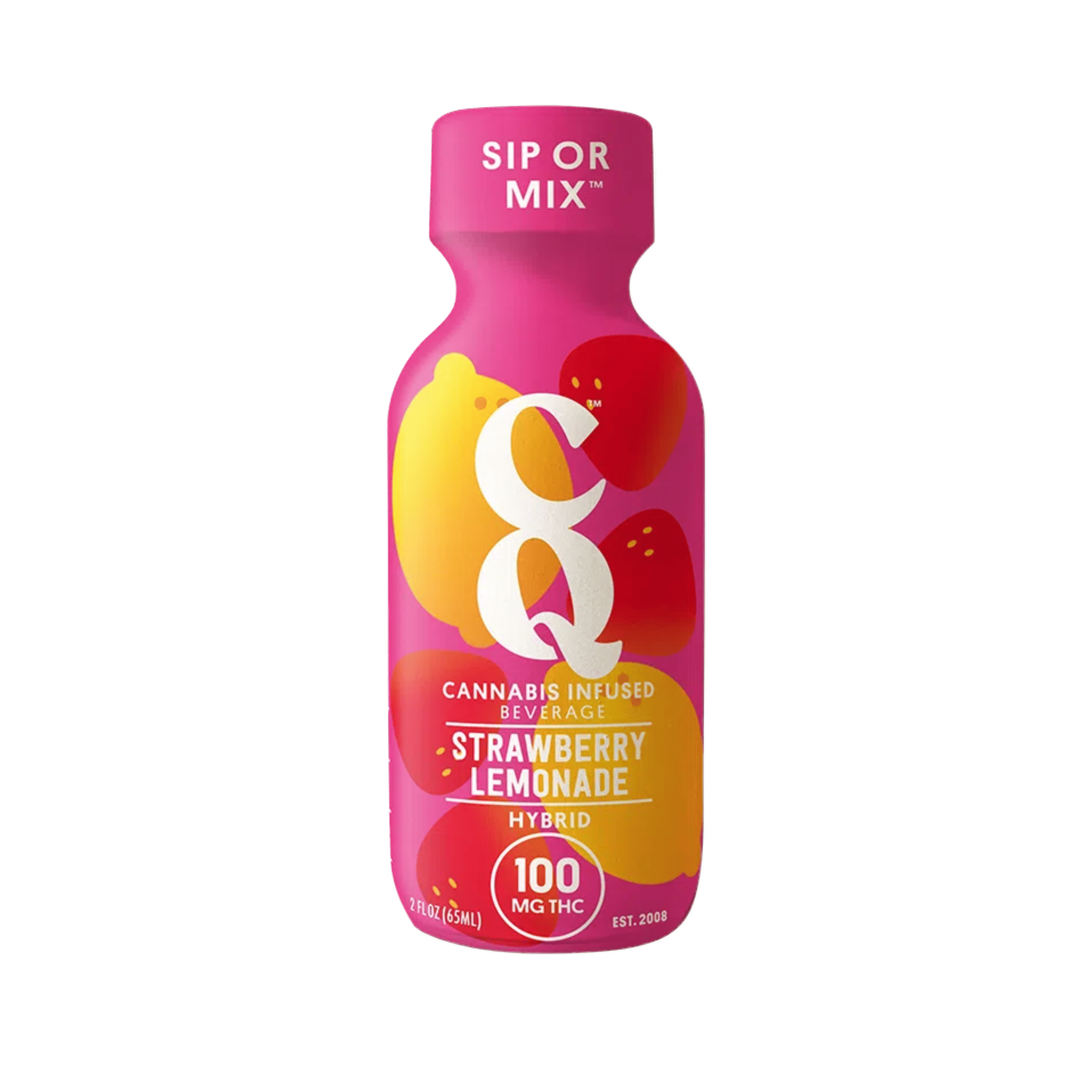 CQ Shot | Strawberry Lemonade Hybrid - 100mg (2oz) - CQ Drinks -  - $12 - Beverages/Drinks
