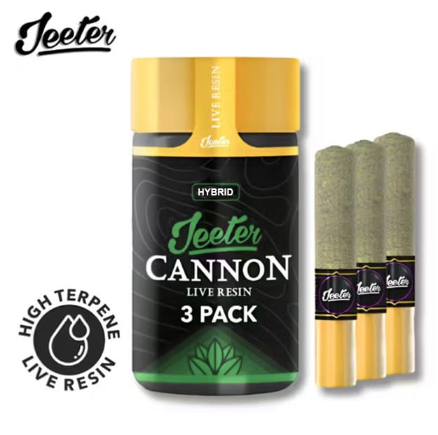 Jeeter Cannon Live Resin - Nebula - Pre-Rolls - (3 Pack) - 1.5g - Jeeter - 3 Pack Cannon - $26.99 - Pre-Rolls