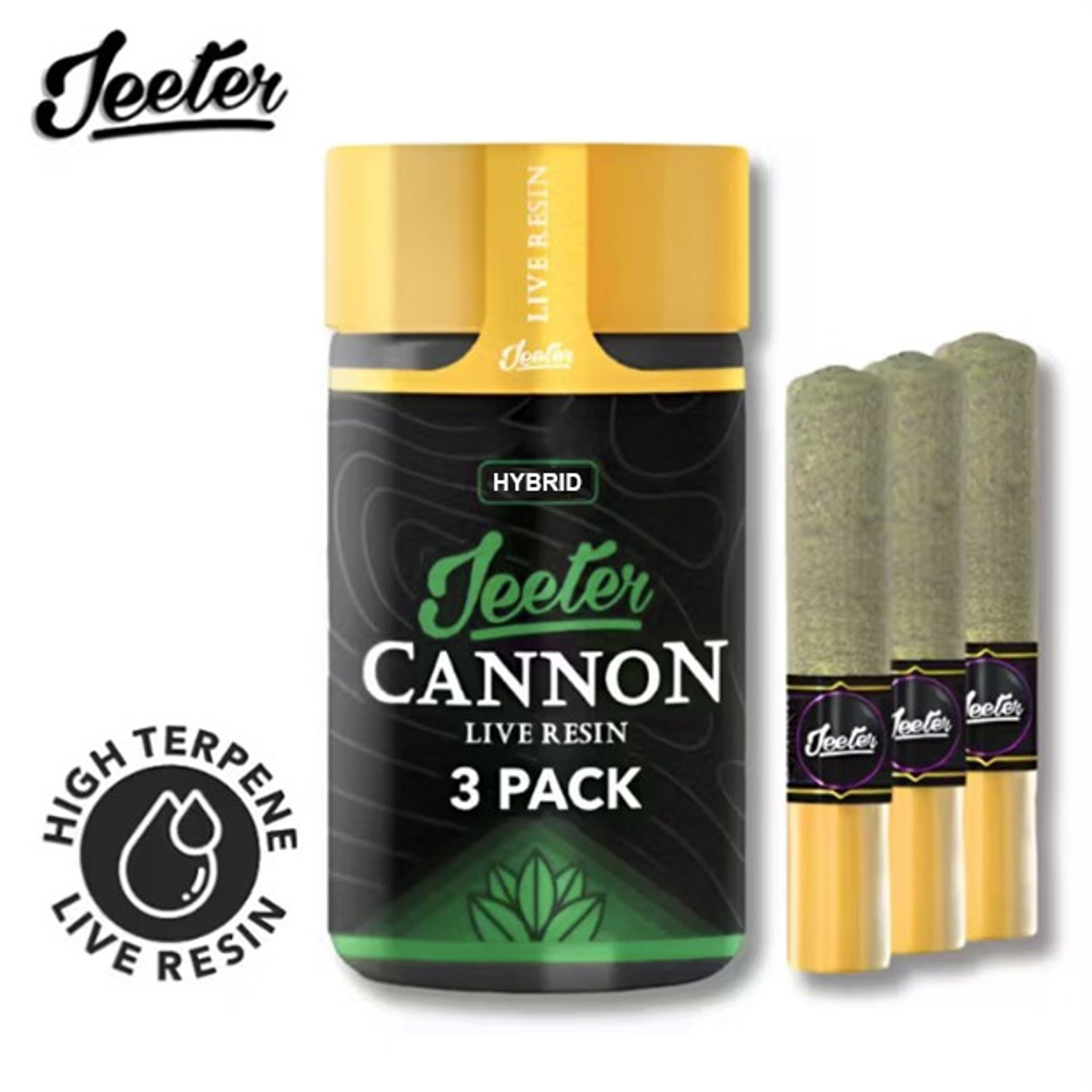 Jeeter Cannon Live Resin - Nebula - Pre-Rolls - (3 Pack) - 1.5g - Jeeter - 3 Pack Cannon - $26.99 - Pre-Rolls