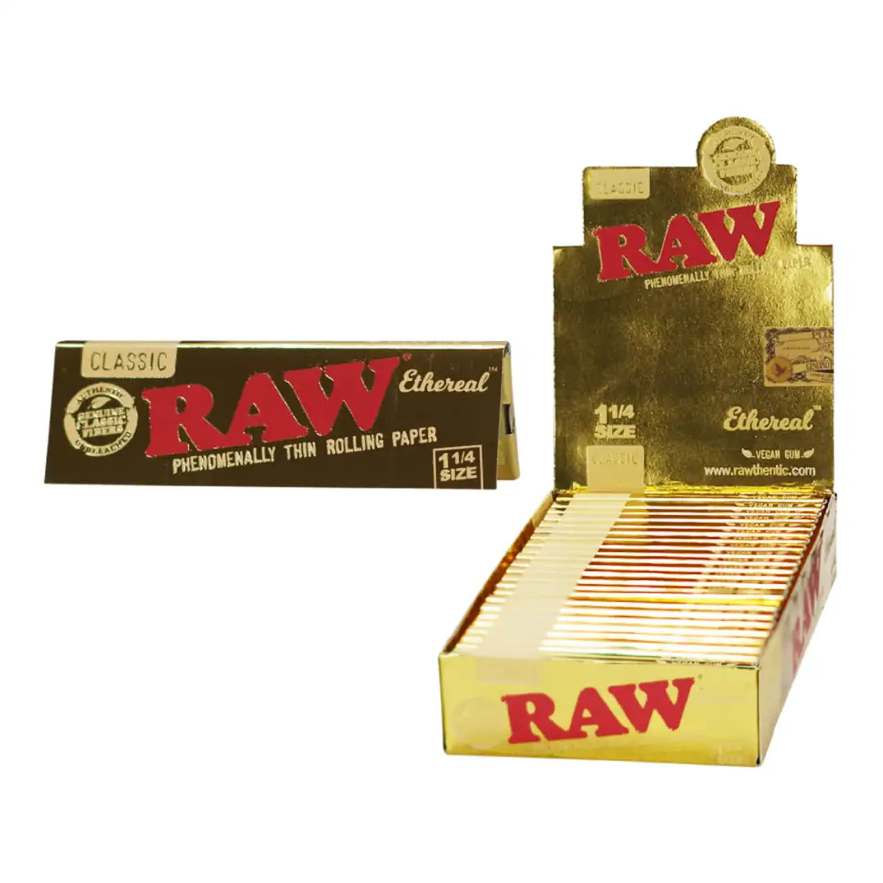 RAW Ethereal | Ultra Thin Papers [1 1/4"] - RAW -  - $3.75 - Accessories