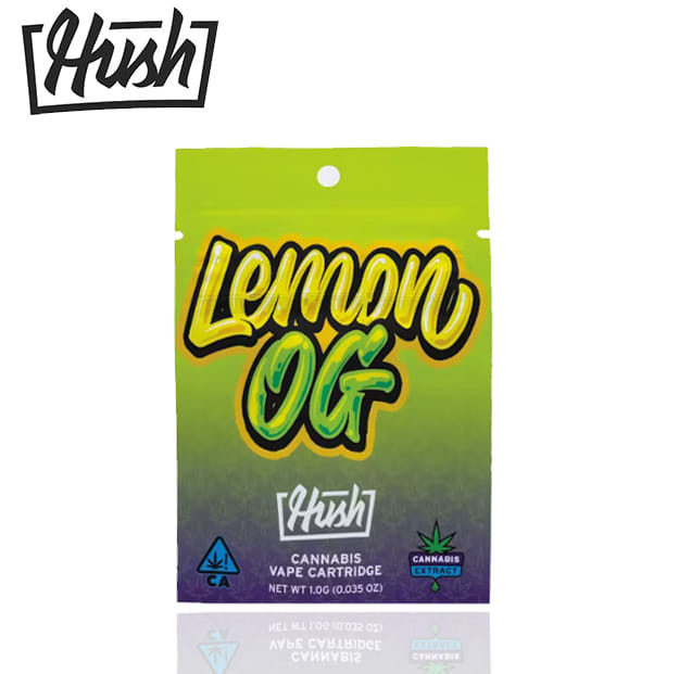 Hush - Lemon OG - 1g - Hush -  - $12.99 - 510 Cartridges