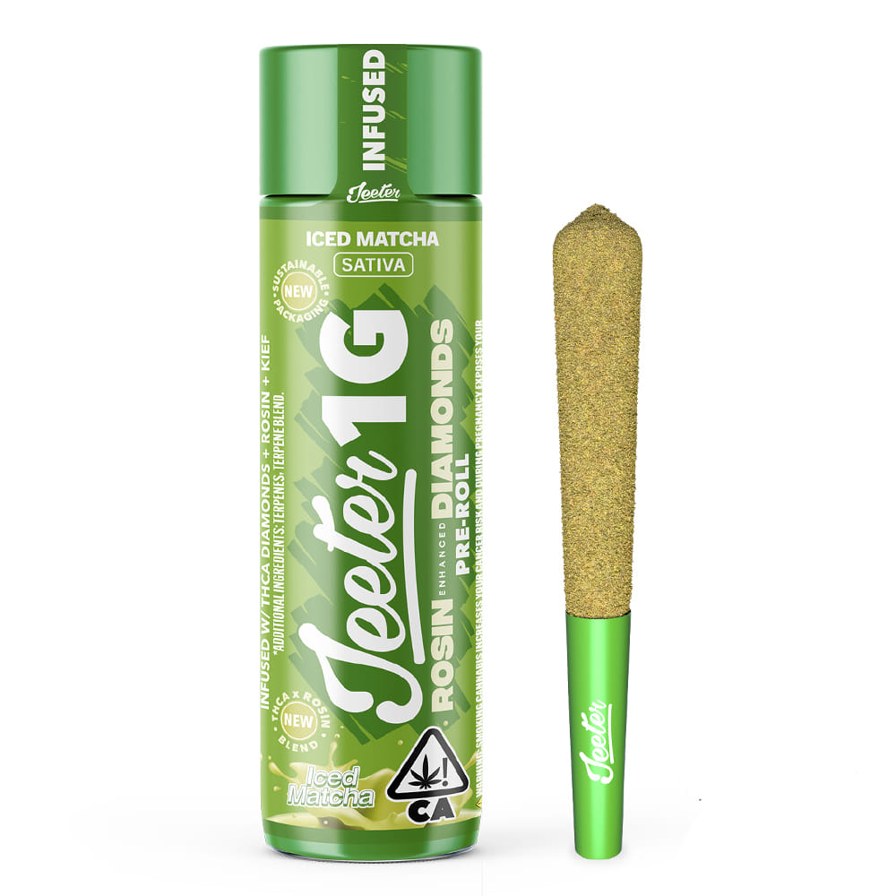 Iced Matcha (S) - Infused 1g *SPECIAL PRICING* - Jeeter - Iced Matcha - $14 - Pre-Rolls