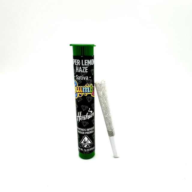 CRUMBZ Diamond 1g Infused Preroll - Super Lemon Haze | Heshies