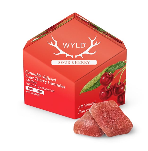 SOUR CHERRY GUMMIES | INDICA | WYLD