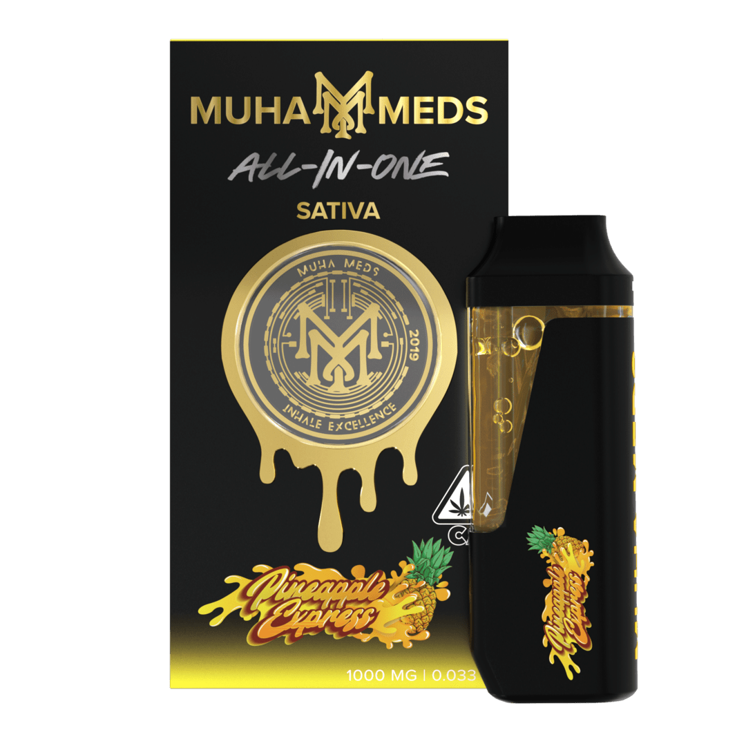 PINEAPPLE EXPRESS 1G AIO - MUHA MEDS -  - $21.75 - Vape