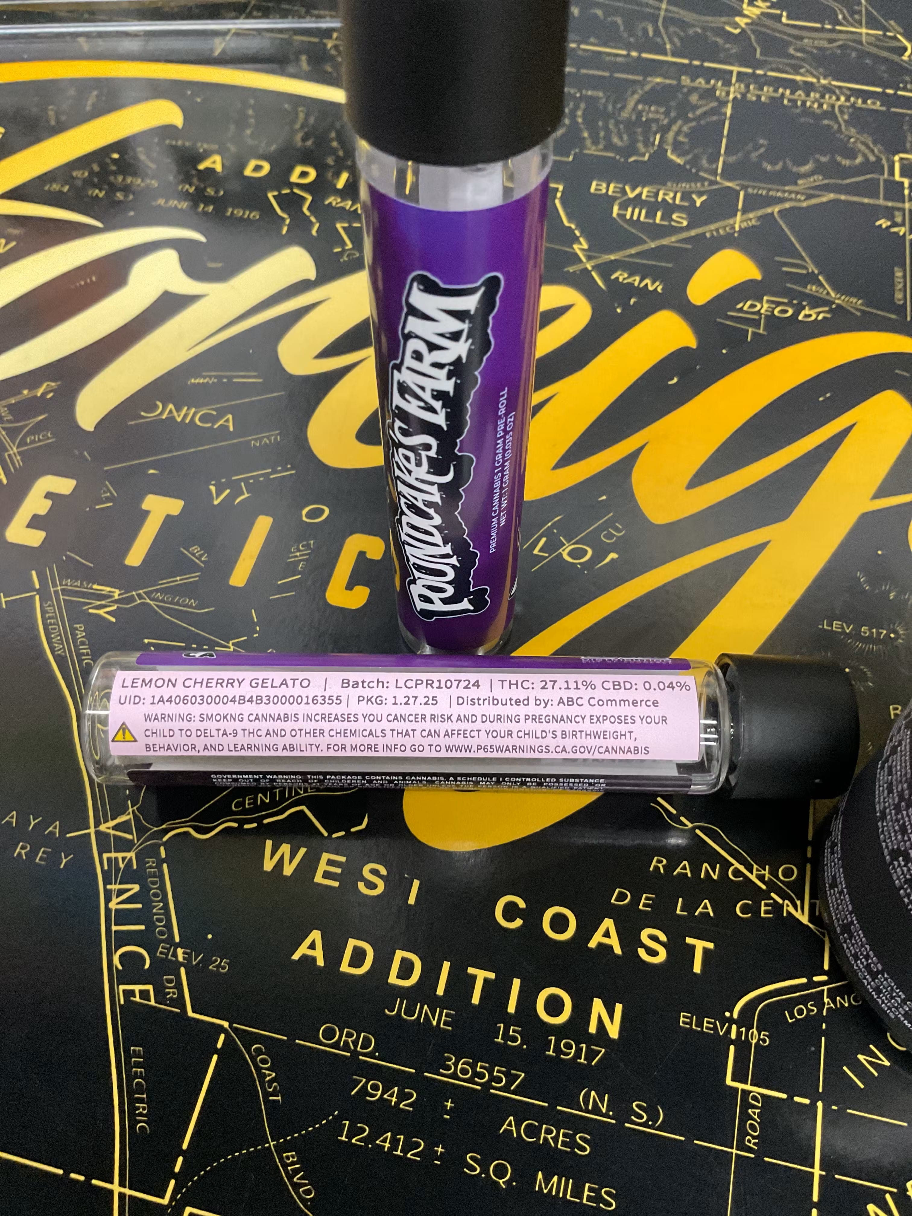 LCG 1g Preroll PoundCake's Farm - POUNDCAKES FARM - LCG 1g Preroll - $12 - Pre-Rolls